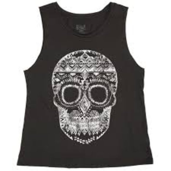 Billabong Tops - Billabong Skull Muscle T Size S